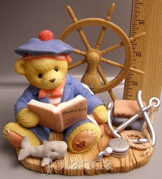 Cherished Teddies Glenn matroos, Ophalen of Verzenden, Zo goed als nieuw, Beeldje, Cherished Teddies