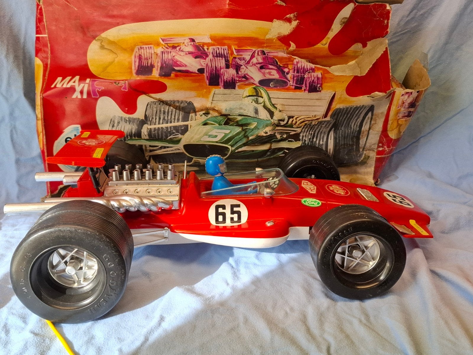 Ellegi grote Ferrari F1 bestuurbare raceauto, Ophalen of Verzenden