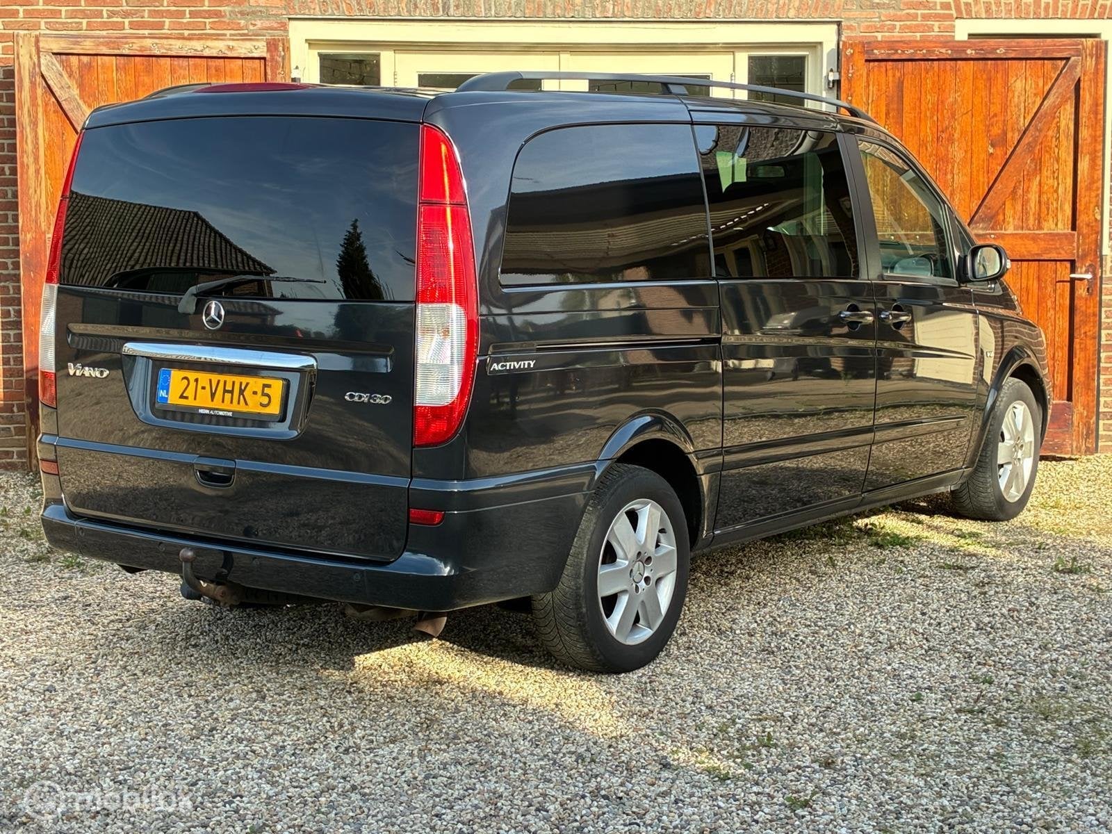 Mercedes Viano 3.0 CDI V6 Autom Dubbel Cabine. 1e eigenaar, Gebruikt, Bedrijf, Diesel, Grijs