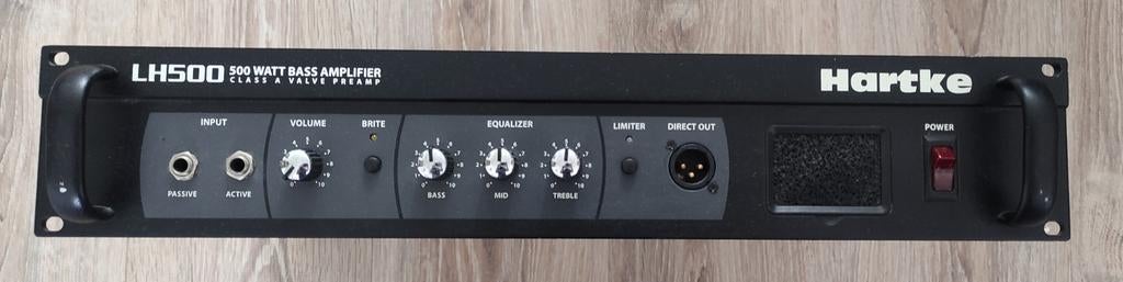 Hartke LH500 buizen top/voorversterker 500 watt, Ophalen