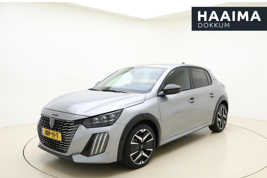 Peugeot 208 1.2 PureTech 100 GT | Navigatie | Climate Contro, Voorwielaandrijving, 101 pk, Gebruikt, Leder en Stof