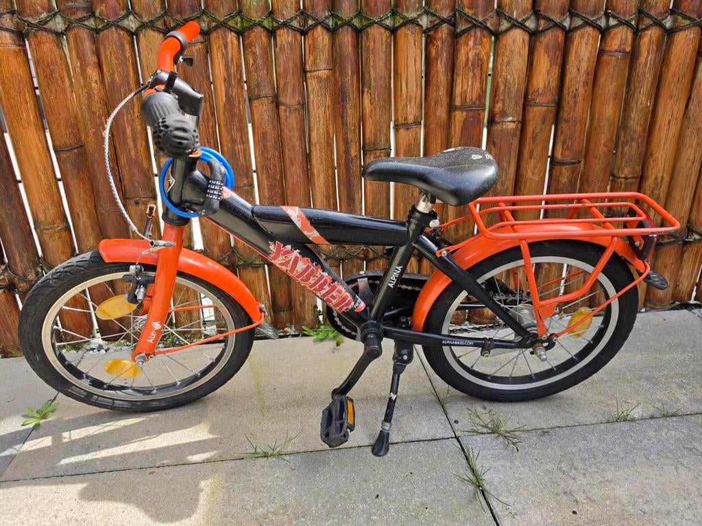 Kinderfietsje opknapper, Ophalen of Verzenden, Gebruikt, 16 tot 20 inch, Alpina