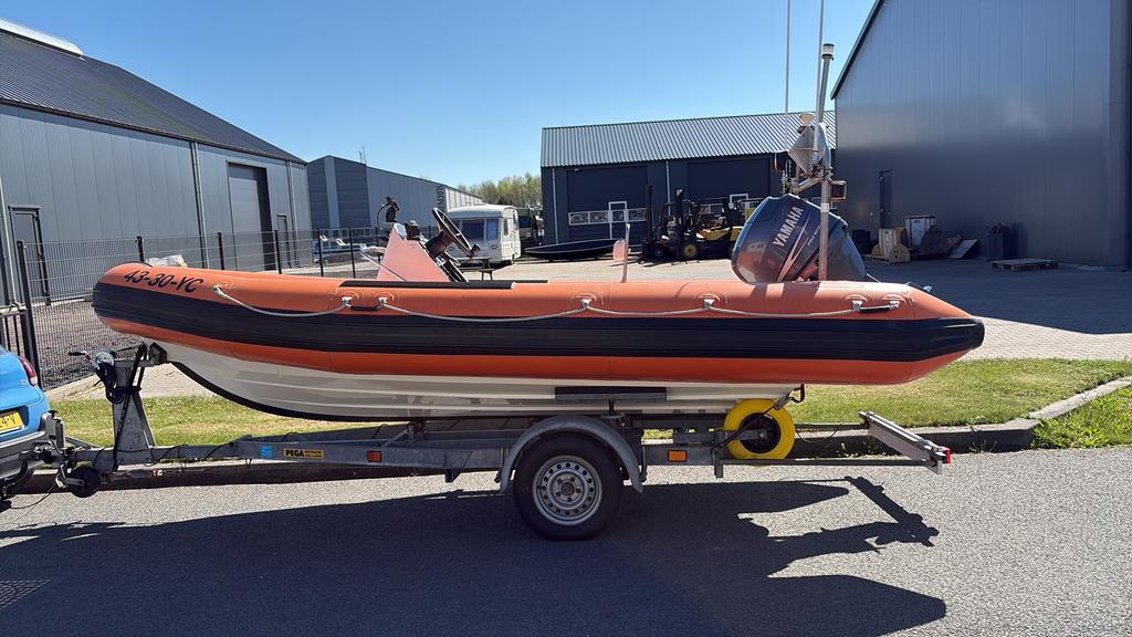 SUPERSTAAT!! Narwhall 520, Yamaha 60pk, Pega trailer, Overige merken, Ophalen of Verzenden, Benzine, Minder dan 70 pk