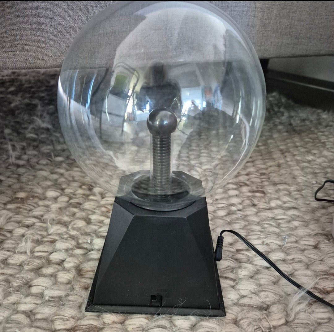 Plasma Bol Lamp -, Ophalen of Verzenden, Zo goed als nieuw, Overige fittingen