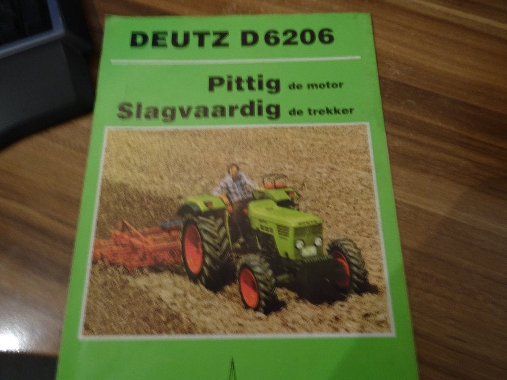 Deutz D6206 Trekker folder, Boeken, Ophalen of Verzenden, Nieuw, Folder