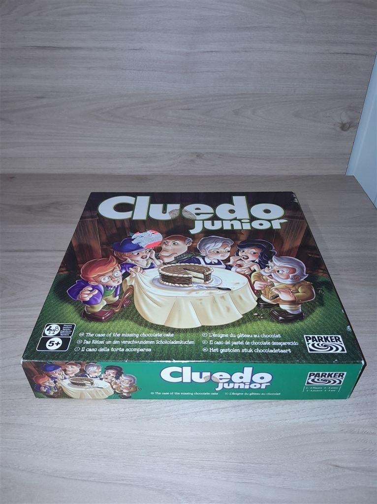 cluedo junior het gestolen stuk chocoladetaart - s4849