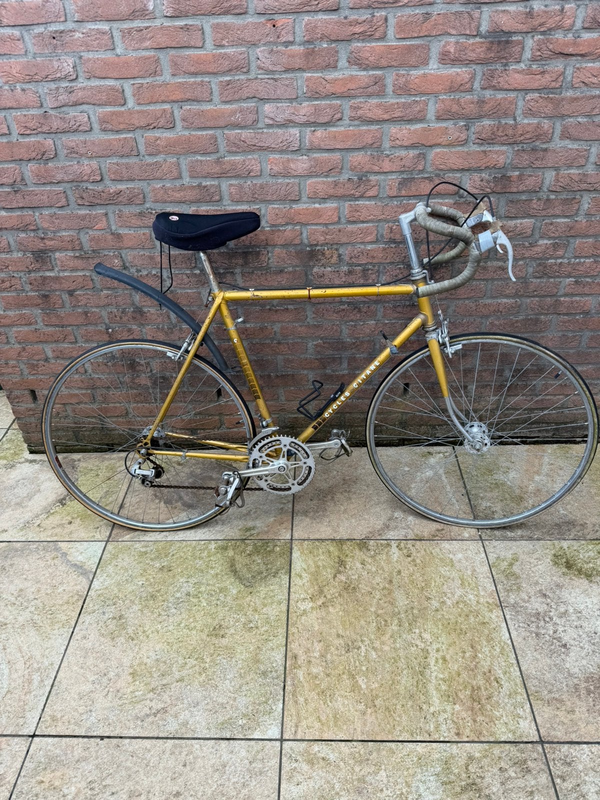 Vintage racefiets, Fietsen en Brommers, Fietsen | Oldtimers, Ophalen, Schijfrem, Jaren '60 of nieuwer