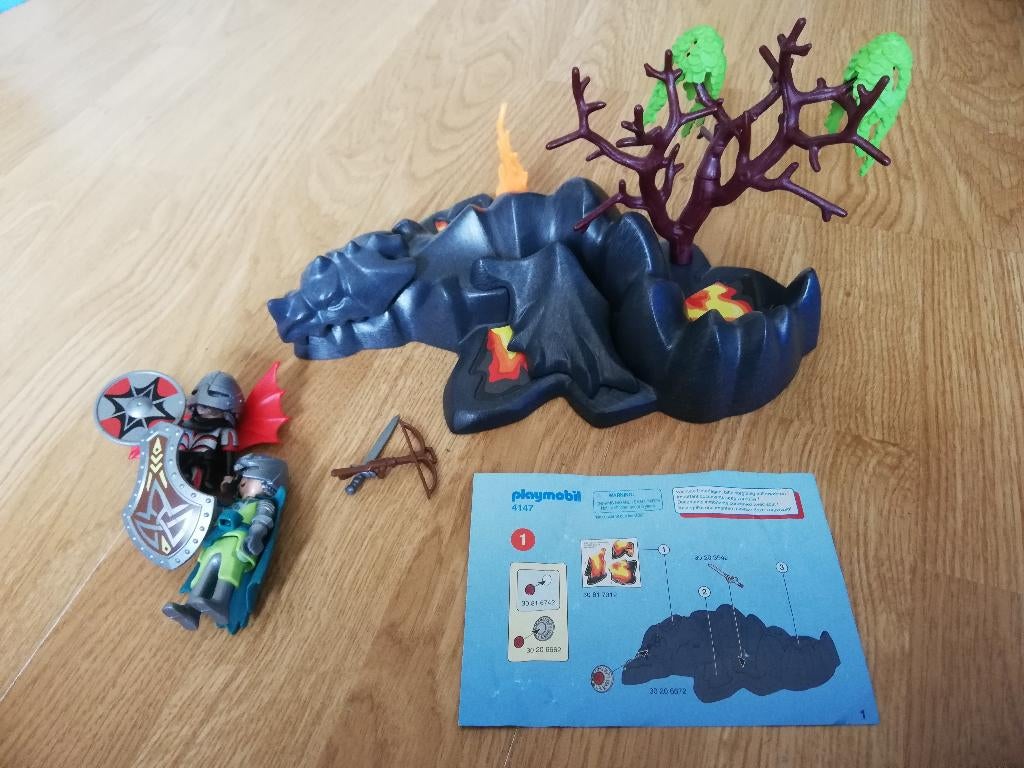 playmobil 4147 drakenridders, Ophalen of Verzenden, Zo goed als nieuw