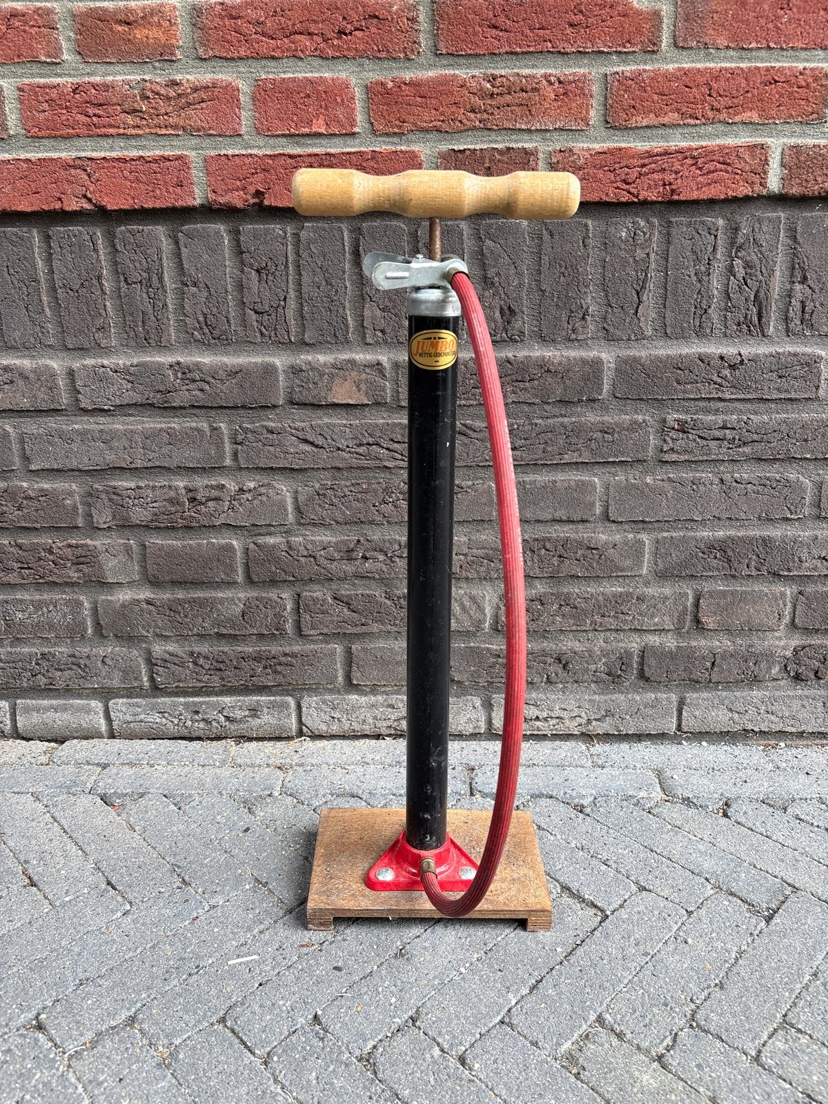 Vintage Jumbo fietspomp, Fietsen en Brommers, Ophalen, Gebruikt