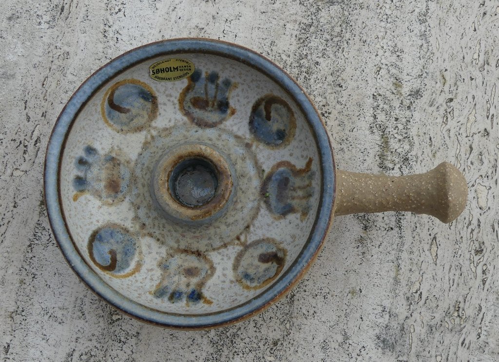 Søholm Denmark Keramische Blaker / Kandelaar , jaren 70, Ophalen of Verzenden