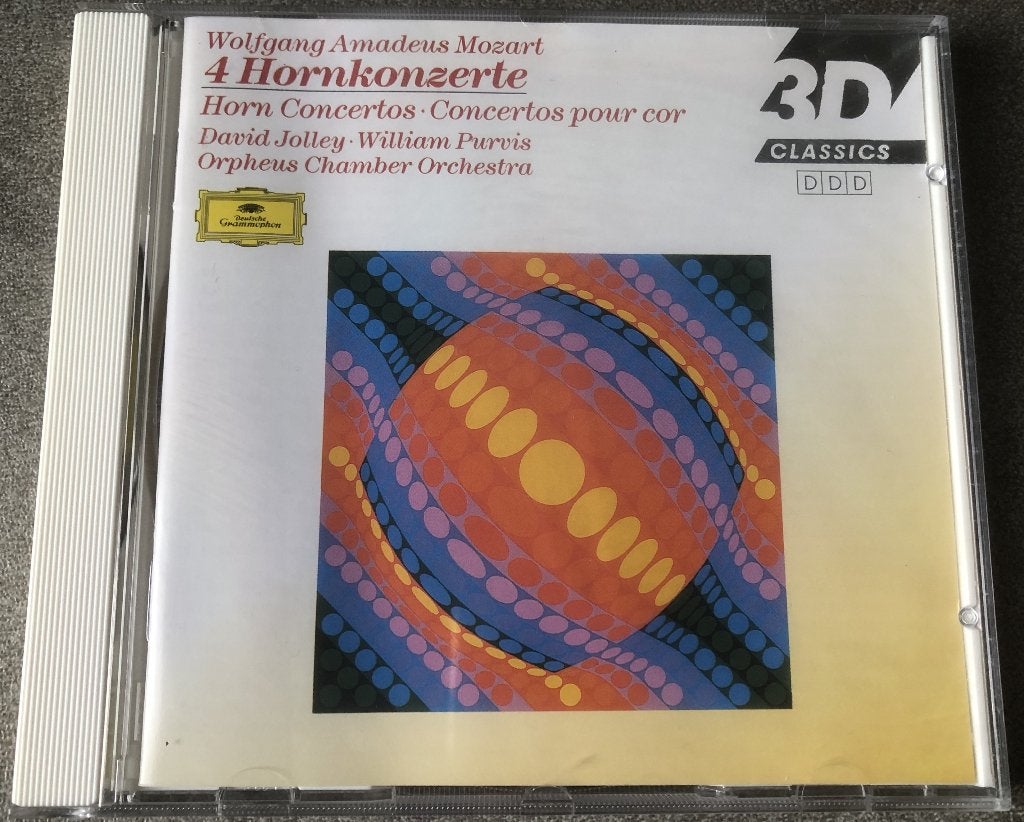 MOZART - 4 HORNKONZERTE - ORPHEUS CHAMBER ORCHESTRA / D, Ophalen of Verzenden, Classicisme, Zo goed als nieuw, Mozart