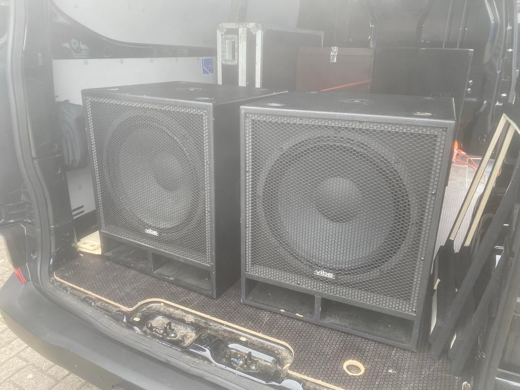 JB Systems Vibe 18S ,,Subwoofers!! - Set van 2, Overige merken, Gebruikt, Subwoofer, Ophalen of Verzenden