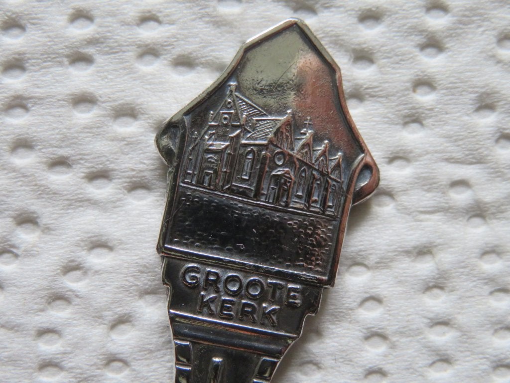 Lepeltje de Grote of Jacobijnerkerk te Leeuwarden, Ophalen of Verzenden, Gebruikt, Overige materialen, Bestek