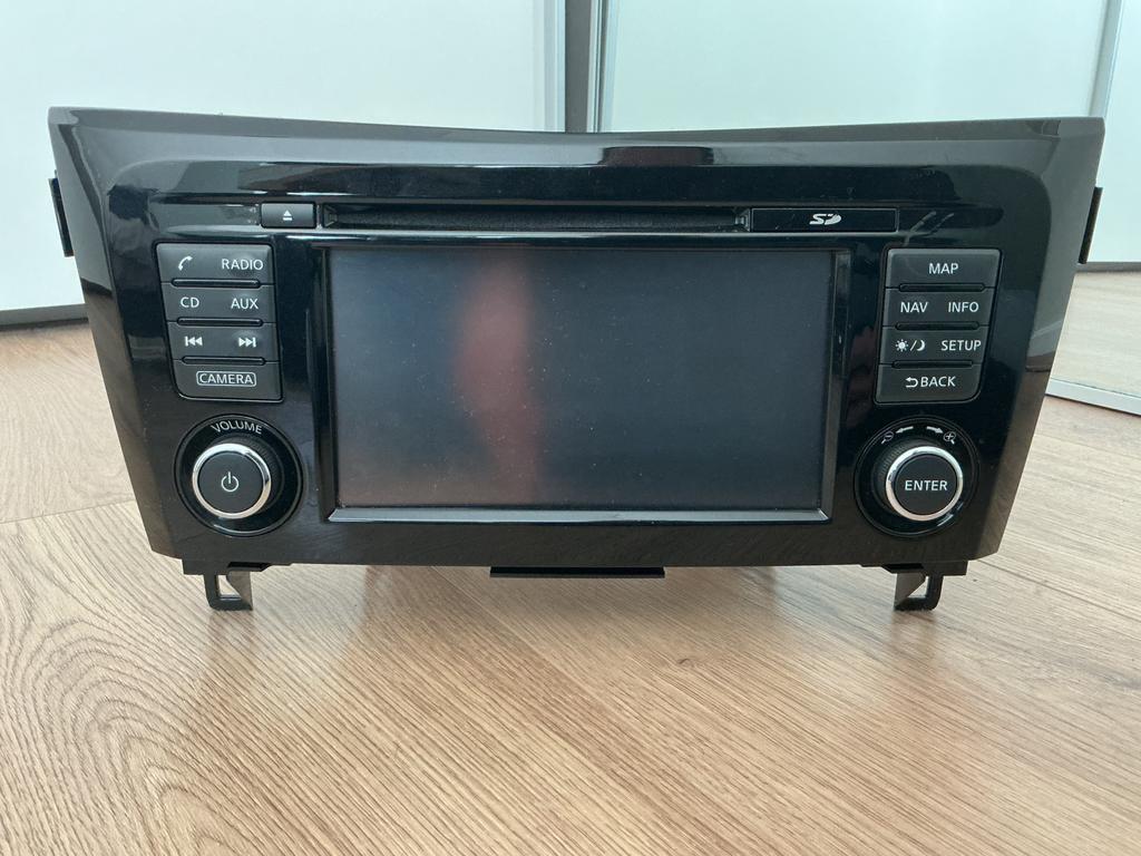 Nissan xtrail 2014-2017 radio, dab, telefoon, navigatie, Ophalen, Gebruikt