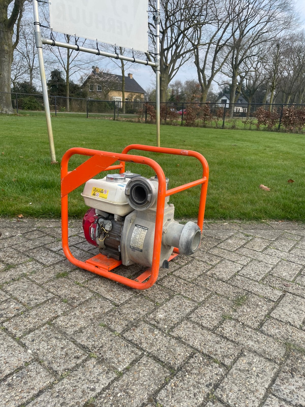Waterpomp koshin vuilwaterpomp, Ophalen