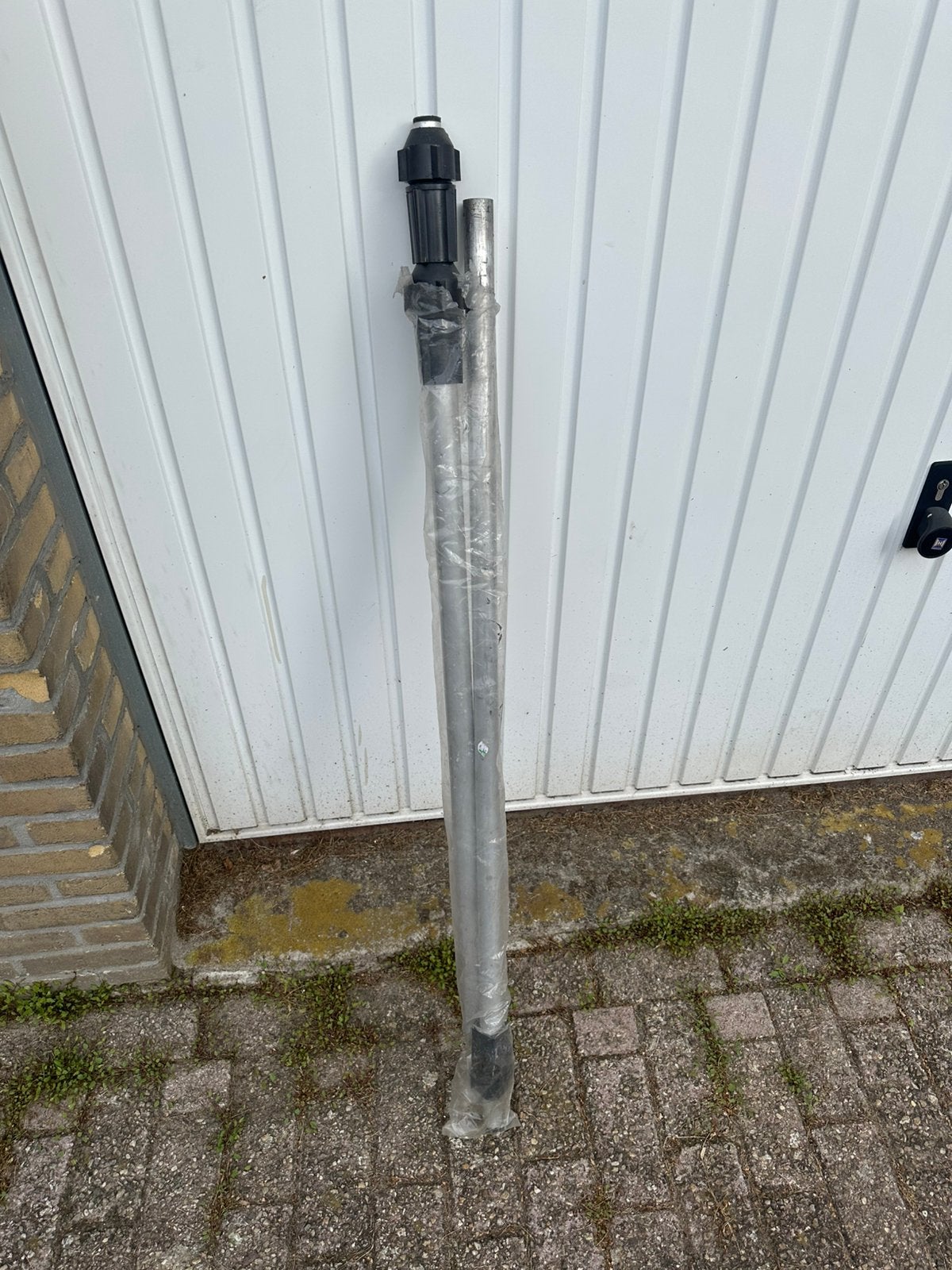 Uitschuifmast tot 4 mt. aluminium, Ophalen, Zo goed als nieuw, Overige typen