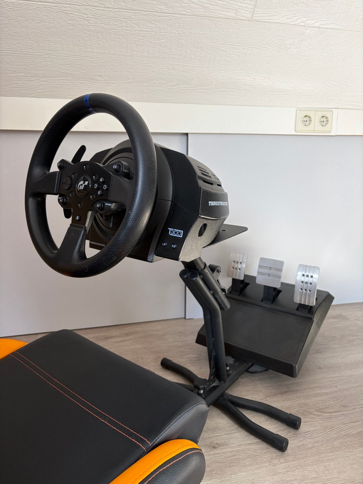 Thrustmaster T300RS GT racestuur met pedalen, Ophalen of Verzenden, Zo goed als nieuw, Stuur of Pedalen, PlayStation 3