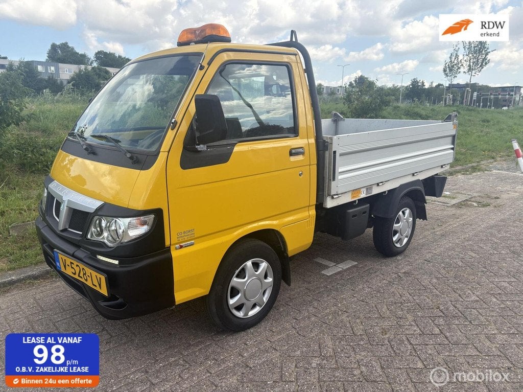 Piaggio Porter 1.3 Kipper SL Extra 1E EIGENAAR 72000 KM NAP, Gebruikt, Euro 6, 4 cilinders, 400 kg