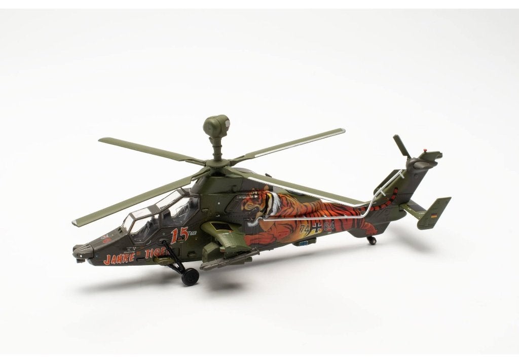 Airbus Eurocopter EC-665 Tiger 74+64 Helicopter Herpa 580793, Schaalmodel, Herpa Miniaturmodelle GmbH Leonrodstraße 46-47 herpa@herpa.de