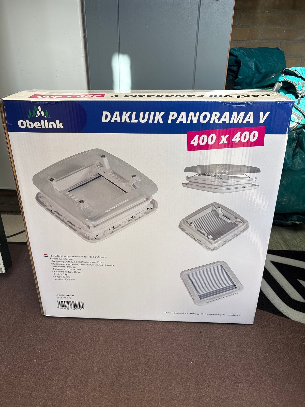Obelink Dakluik Panorama V 400x400 - Nieuw in doos, Ophalen of Verzenden, Nieuw
