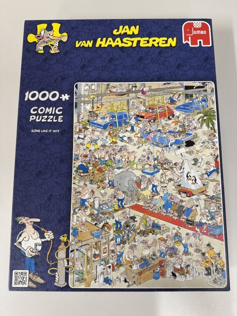 Jan van Haasteren "Some like it hot", Ophalen of Verzenden, 500 t/m 1500 stukjes, Zo goed als nieuw, Legpuzzel