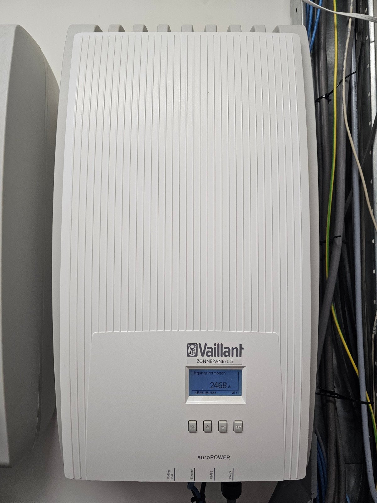 Vaillant VPV I 6000/1 400V Omvormer, Ophalen, Gebruikt, Compleet systeem