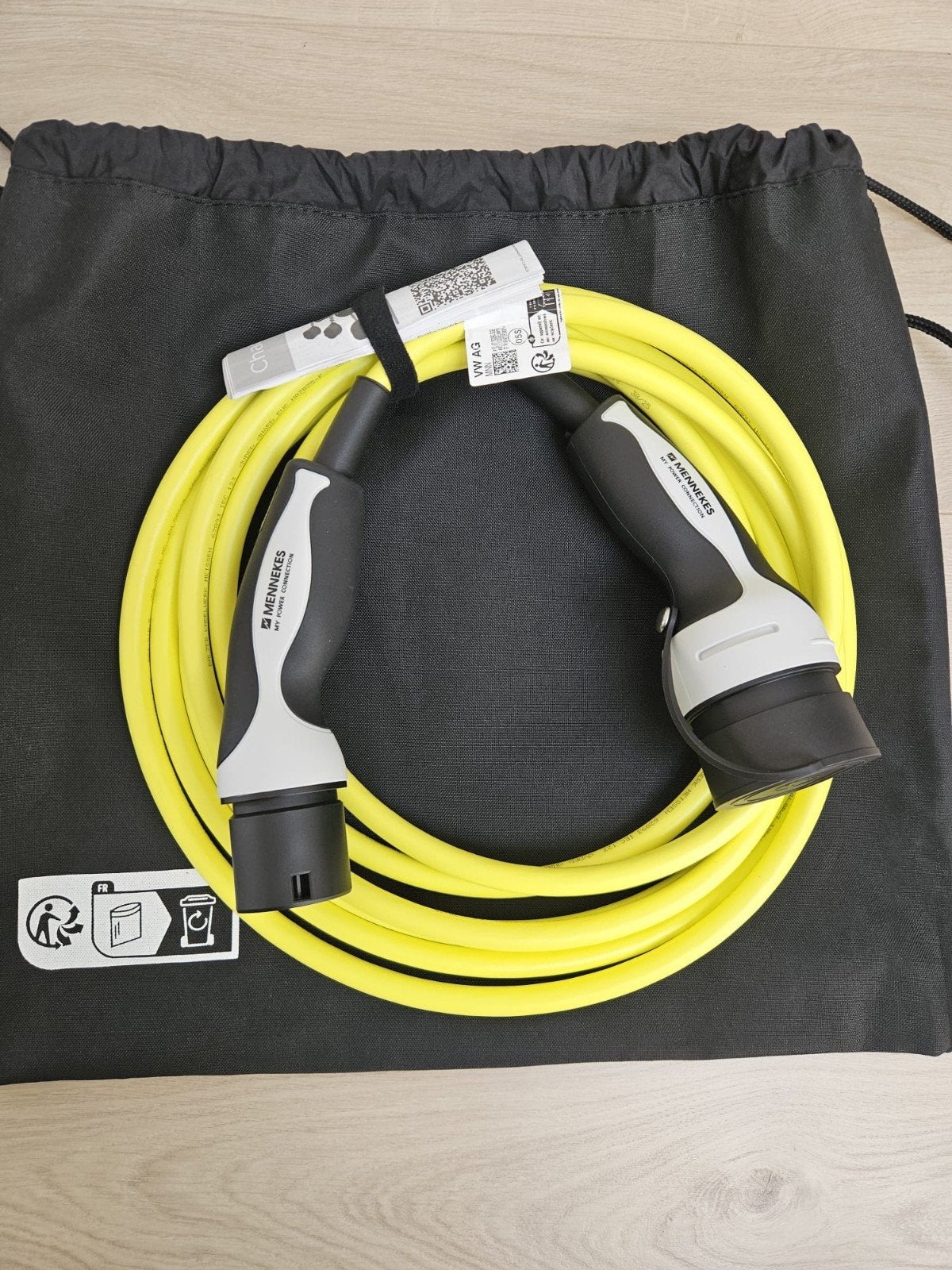 Nieuwe Mennekes Type 2 Laadkabel 20A voor Elektrische Auto, Ophalen of Verzenden