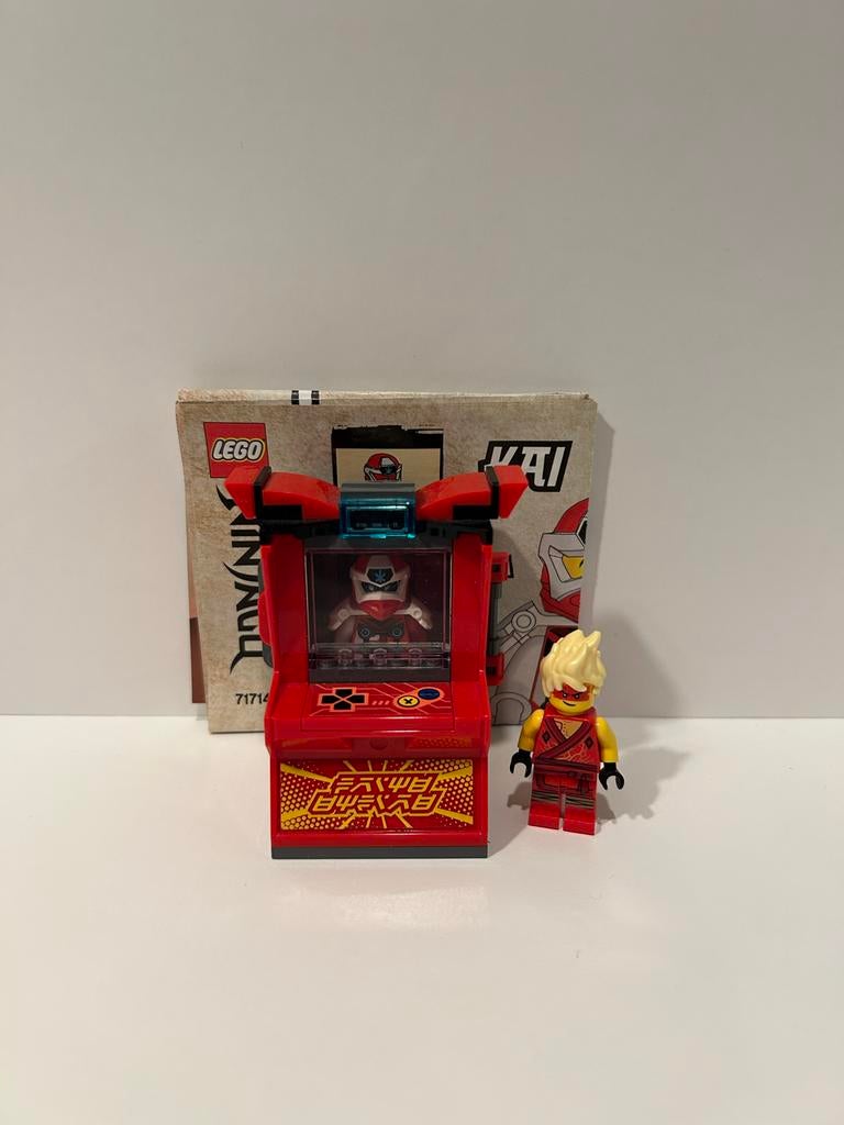 Lego Ninjago 71714 Kai's Arcade Pod, Lego, Ophalen of Verzenden, Zo goed als nieuw, Compleet