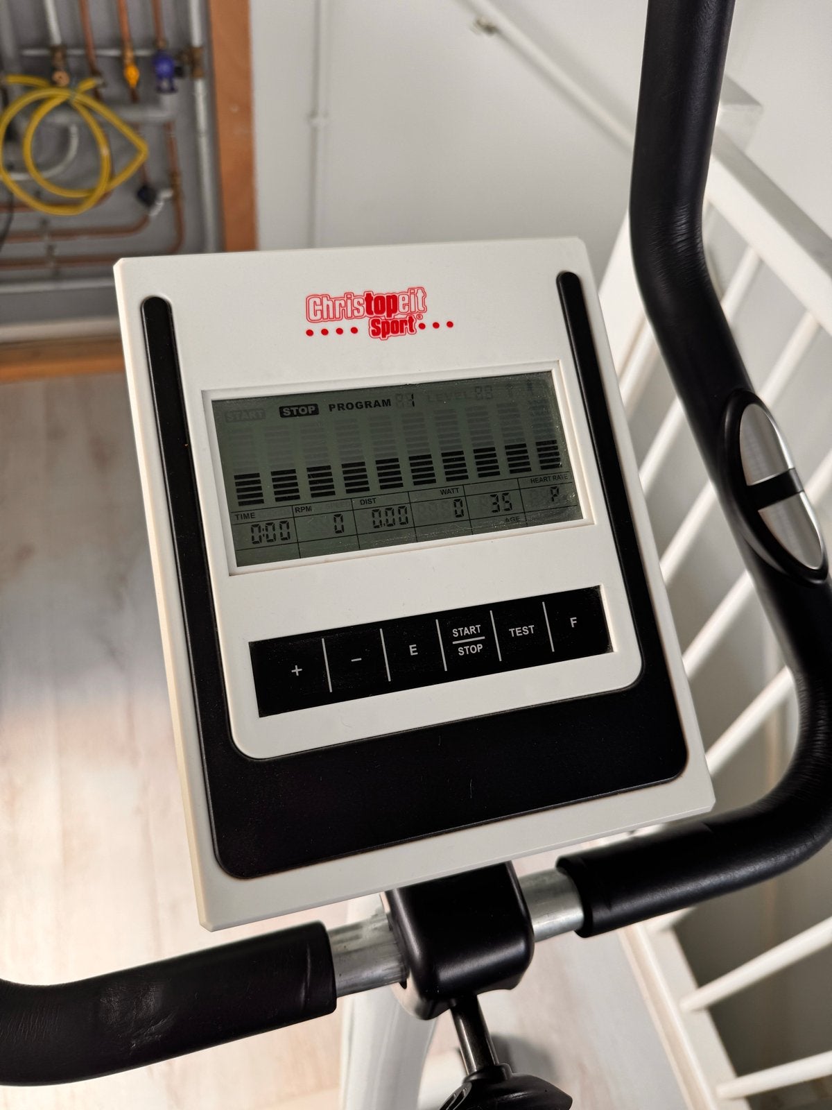 Christopeit Sport Hometrainer AL2 - Zo goed als nieuw, Ophalen, Gebruikt, Aluminium, Benen