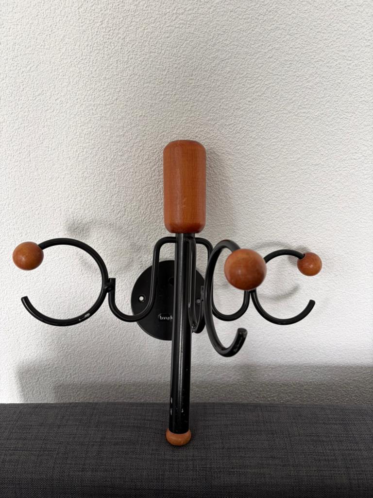 Vintage 80s Bony Design Kapstok – Memphis / Atomic Style, Huis en Inrichting, Woonaccessoires | Kapstokken, Zo goed als nieuw