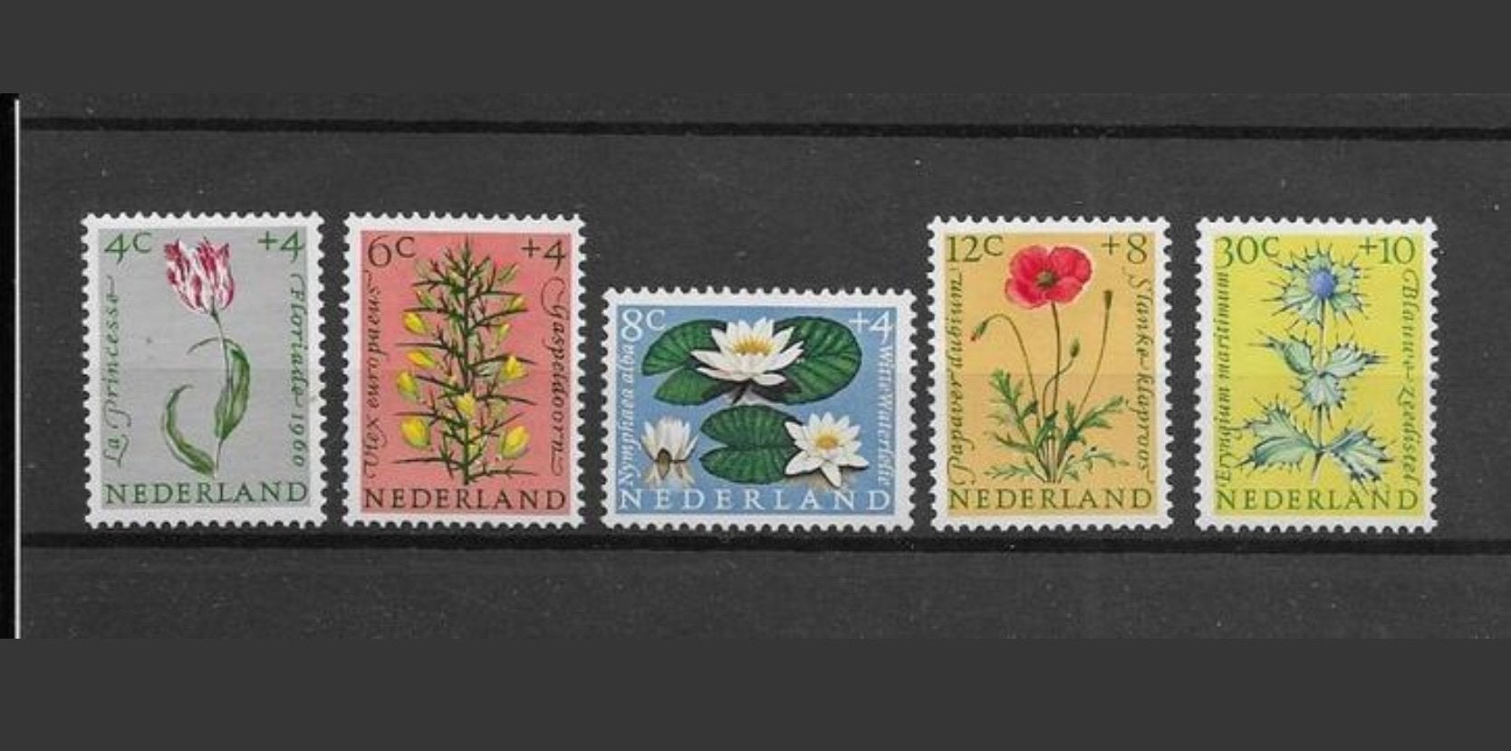 Te koop nvph nr738-742 postfris, Ophalen of Verzenden, Na 1940, Postfris