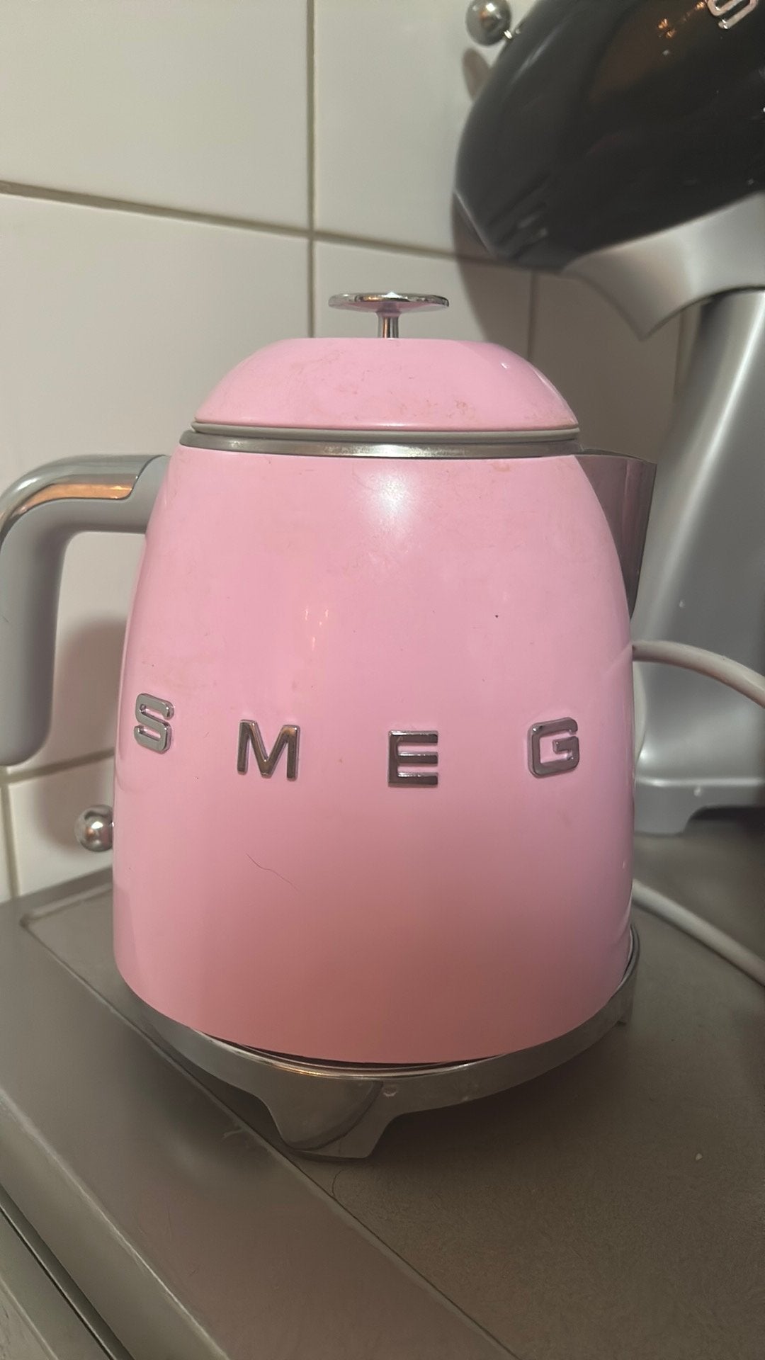 Waterkoker smeg, Witgoed en Apparatuur, 1 tot 2 liter, Ophalen, Zo goed als nieuw