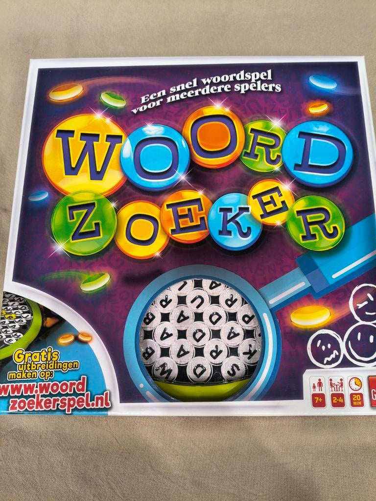 Woordzoeker - Spel, Een of twee spelers, Ophalen of Verzenden, Gebruikt, Goliath
