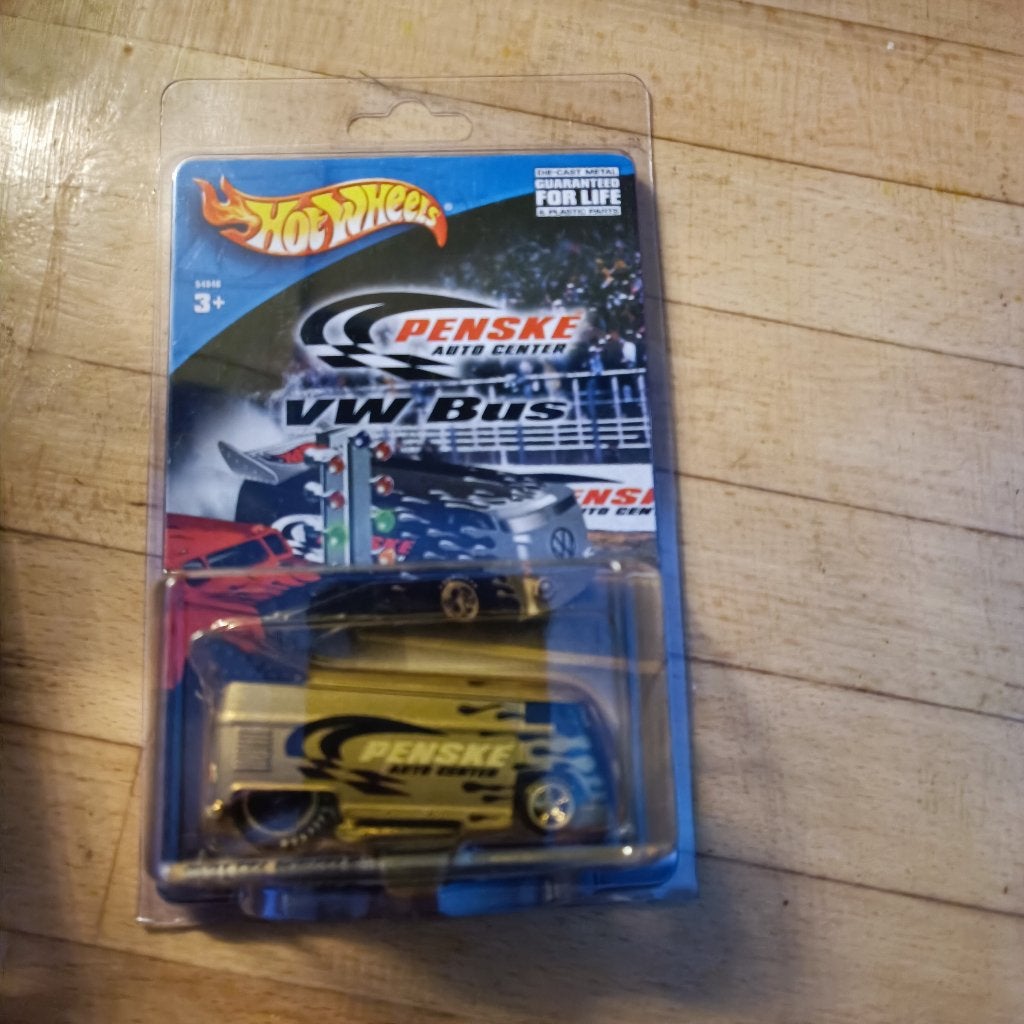 HOT WHEELS VW T1 DRAG BUS 2001 - US PENSKE AUTO CENTER, Ophalen of Verzenden, Nieuw, Auto