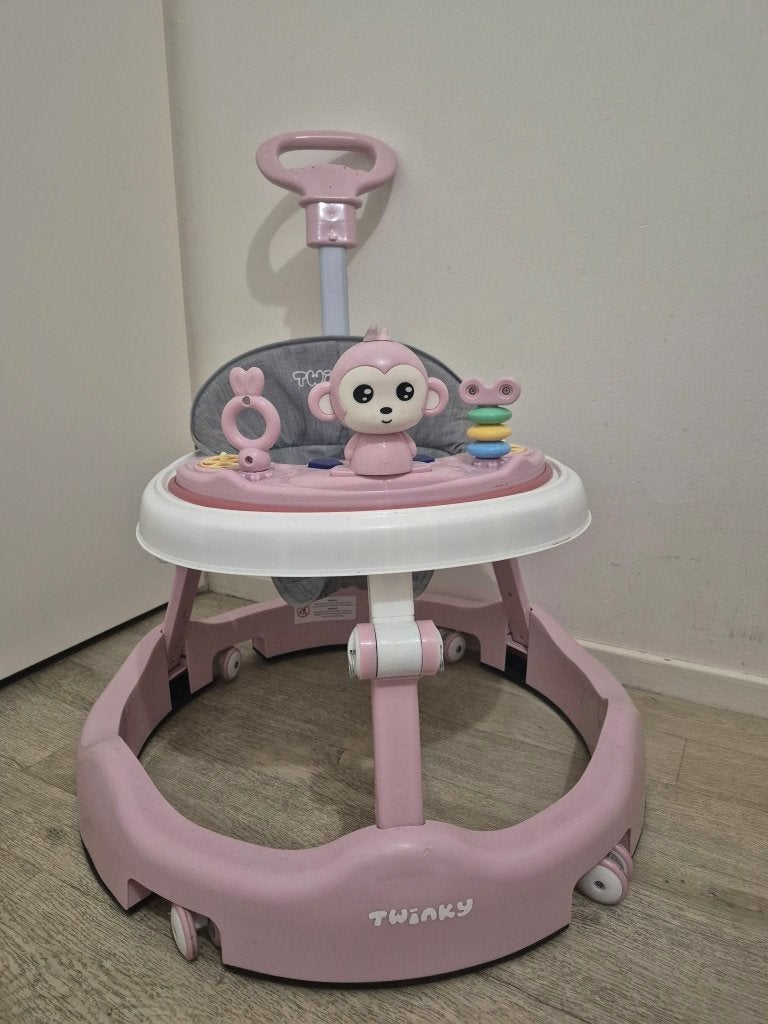 Twinky Baby Walker Pink Like New, Ophalen, Gebruikt, Overige typen, Met licht