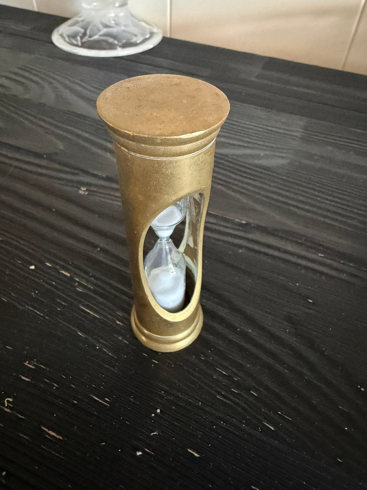 Messing zandloper, Ophalen of Verzenden