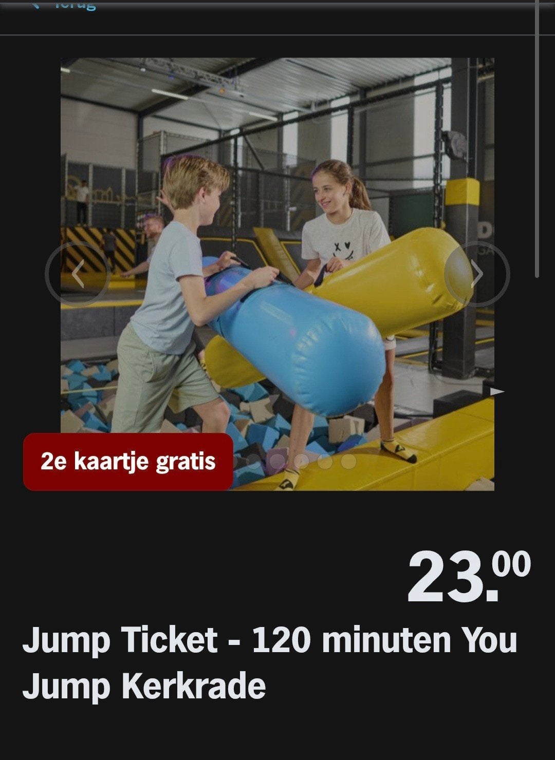 YOU JUMP KERKRADE ♡ 2e kaartje gratis (AH SPAARKAARTEN), Overige soorten