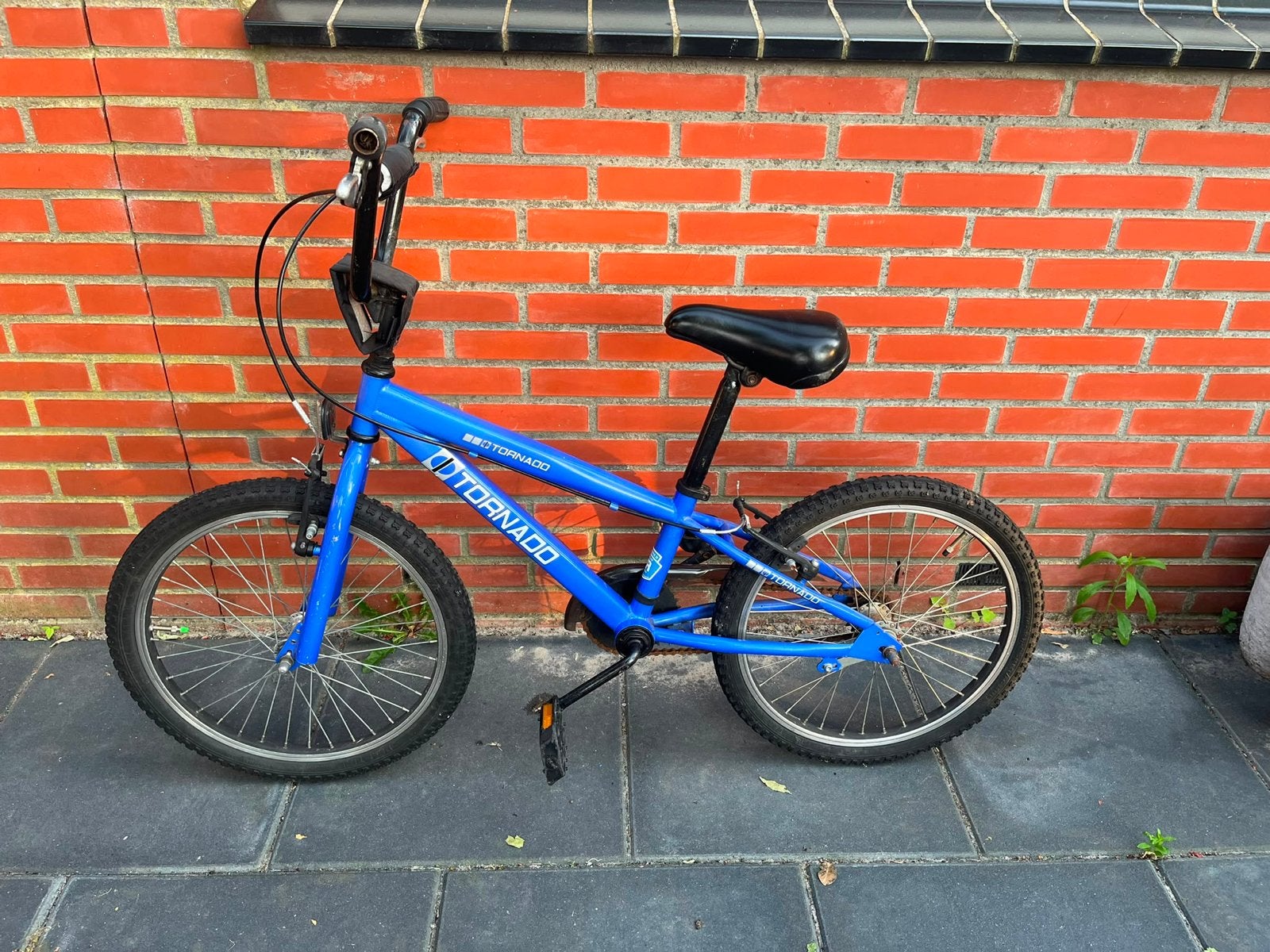 Tornado BMX fiets - Blauw - Gebruikt, Ophalen, Gebruikt, Staal, Velgrem