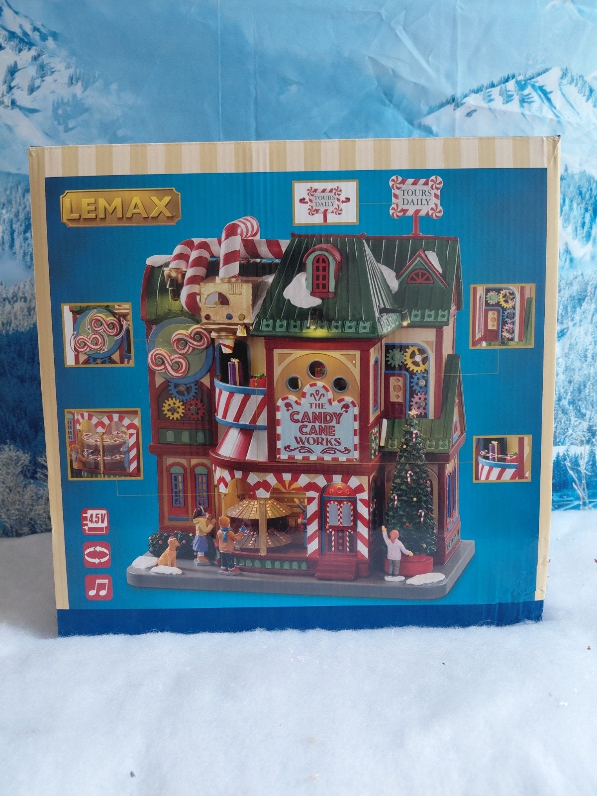 Lemax The Candy Cane Works, Ophalen of Verzenden, Zo goed als nieuw