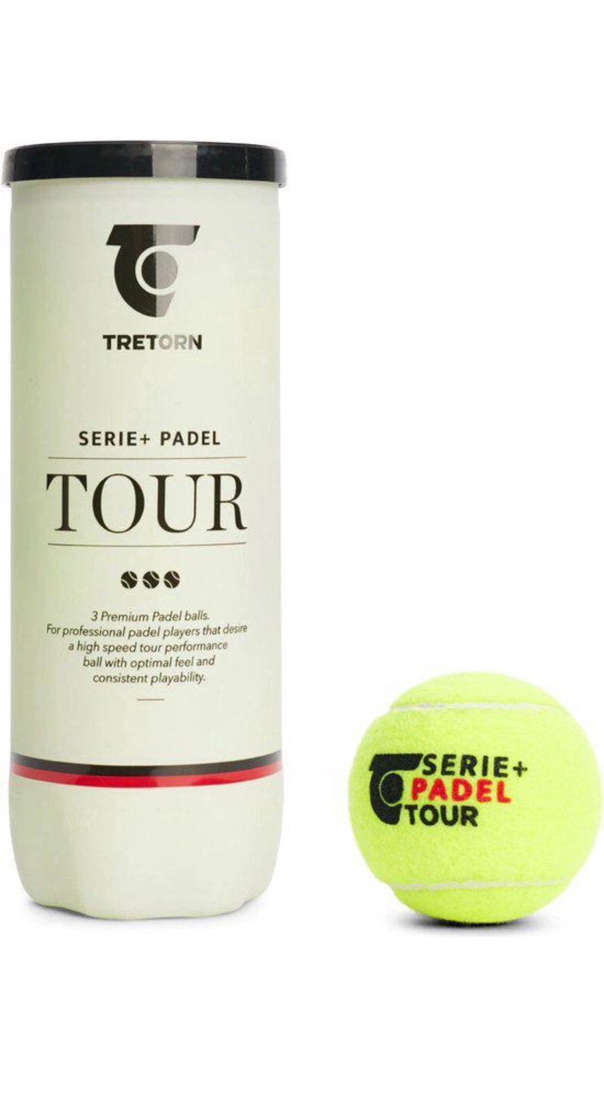 Tretorn serie + Padel, Ophalen of Verzenden, Zo goed als nieuw, Padelballen