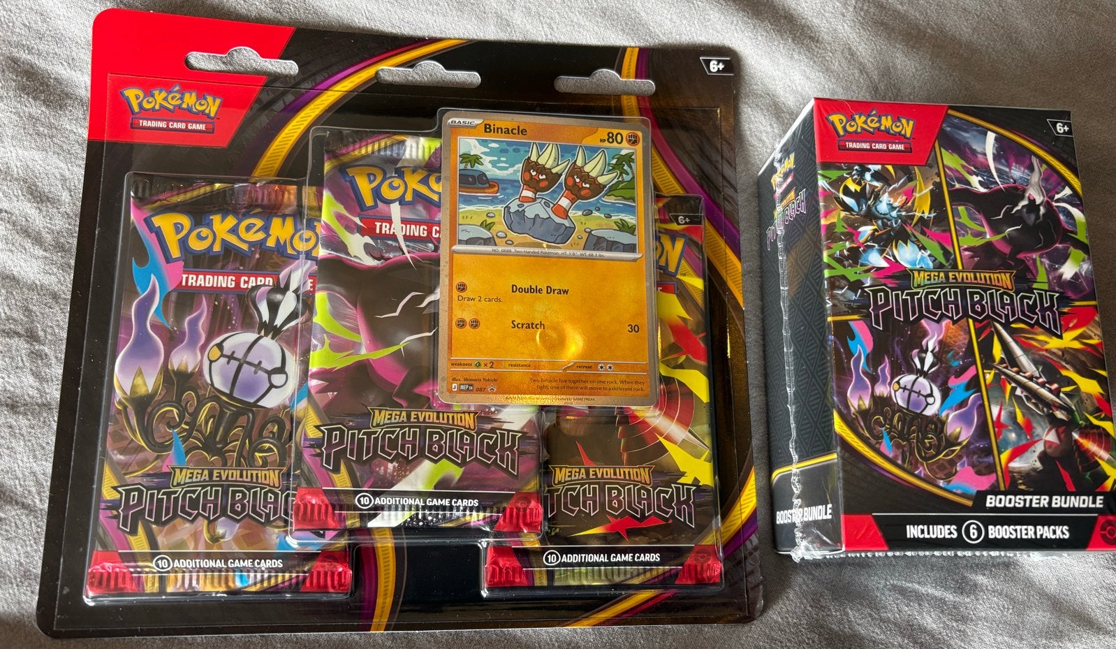Pitch Black Booster Bundle + 3-booster blister, Ophalen, Nieuw, Boosterbox