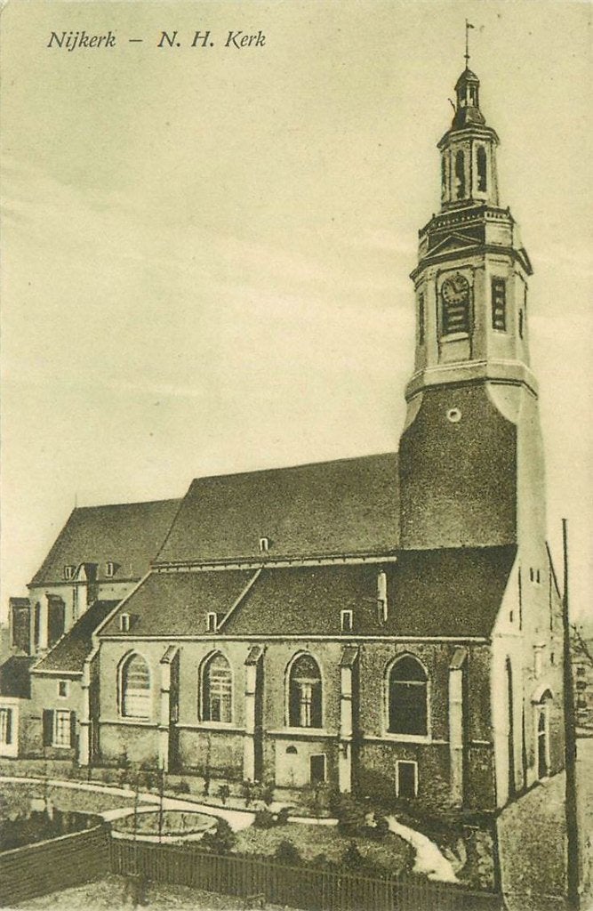 379-224-031 Nijkerk NH Kerk, Ophalen of Verzenden, Voor 1920, Gelderland