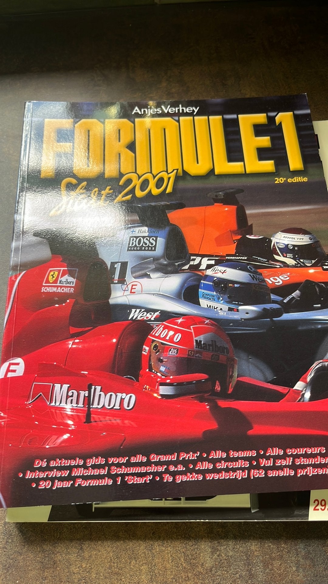 Formule 1 boek, Ophalen of Verzenden, Zo goed als nieuw, Algemeen