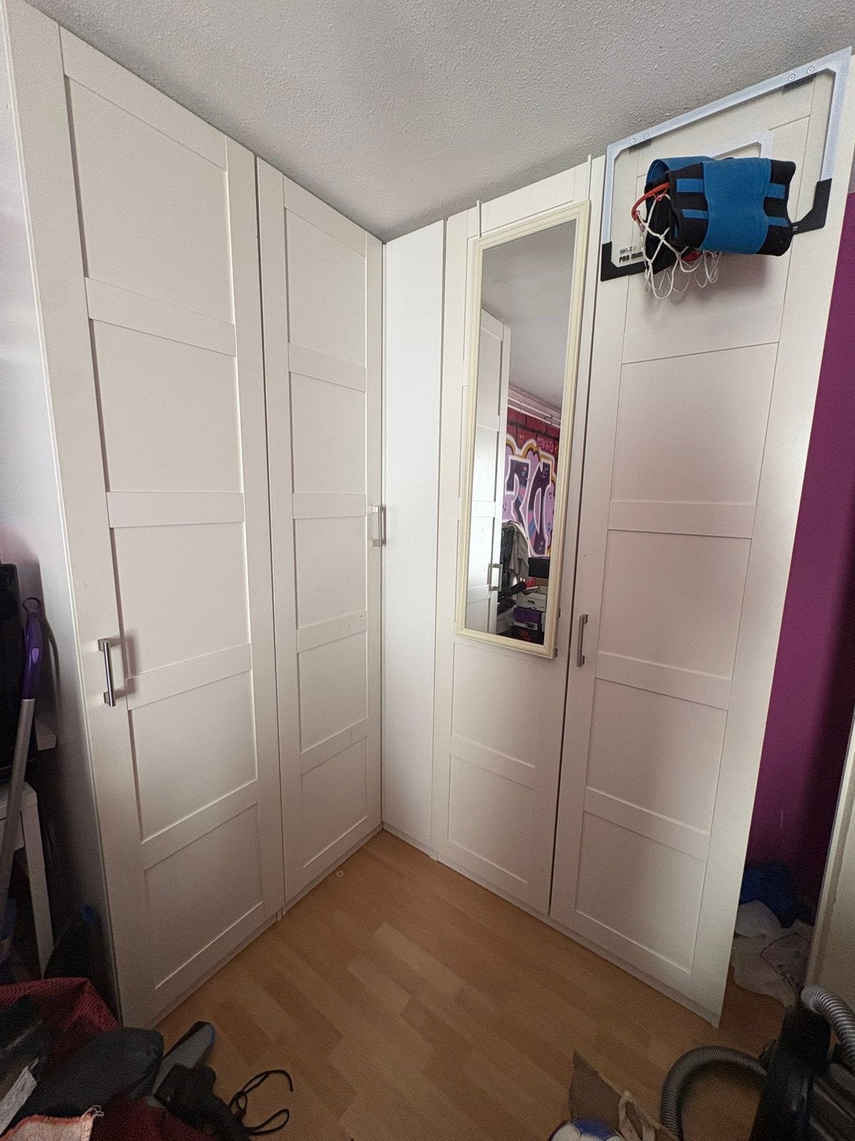 Gratis Ikea Pax kast met hoek, Huis en Inrichting, Kasten | Kledingkasten, Ophalen, Met deur(en), Gebruikt, 200 cm of meer
