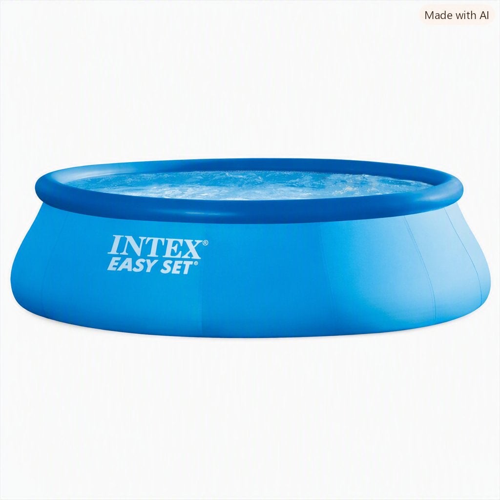 Intex Easy Set 457x107, Tuin en Terras, Zwembaden, Ophalen, Gebruikt, Opblaaszwembad, 80 tot 120 cm