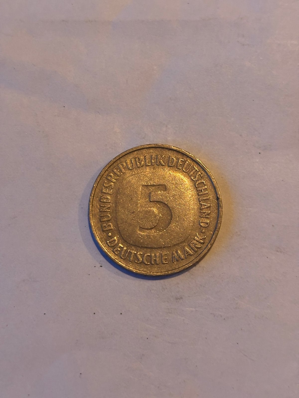 5 Duitse Mark 1975 - Bundesrepublik Deutschland, Ophalen of Verzenden, Duitsland, Losse munt