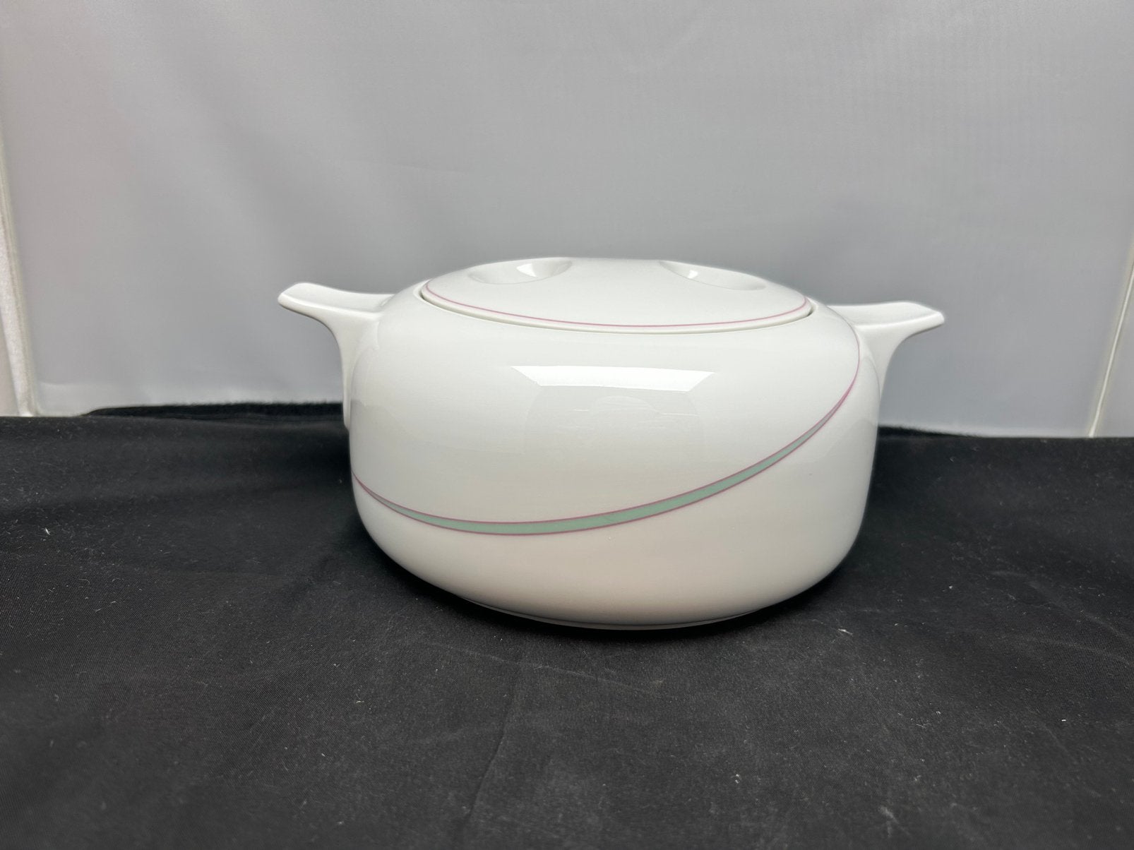Vintage Arzberg 'Delta' Dekschaal – Design H.T. Baumann, Ophalen, Arzberg, Vintage, Porselein