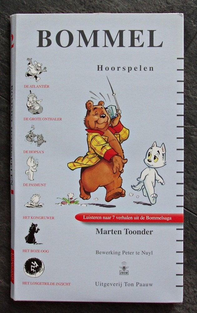 Bommel Hoorspelen 2 - Luisterboek 8 CD - Tom Poes Toonder, Verzamelen, Verzenden, Olivier B, Bommel en Tom Poes, Zo goed als nieuw