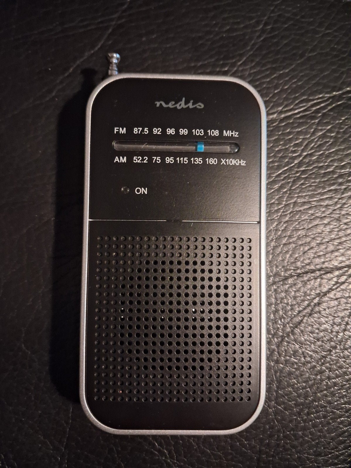 Zakradio Nedis FM/AM Radio met Analoge Tuning, Ophalen, Nieuw, Radio