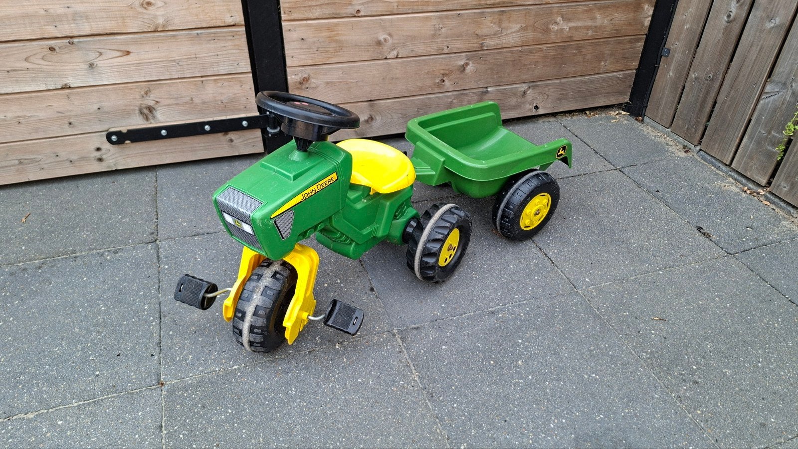 traptrekker met kar, Ophalen, Zo goed als nieuw, Overige merken, Motor